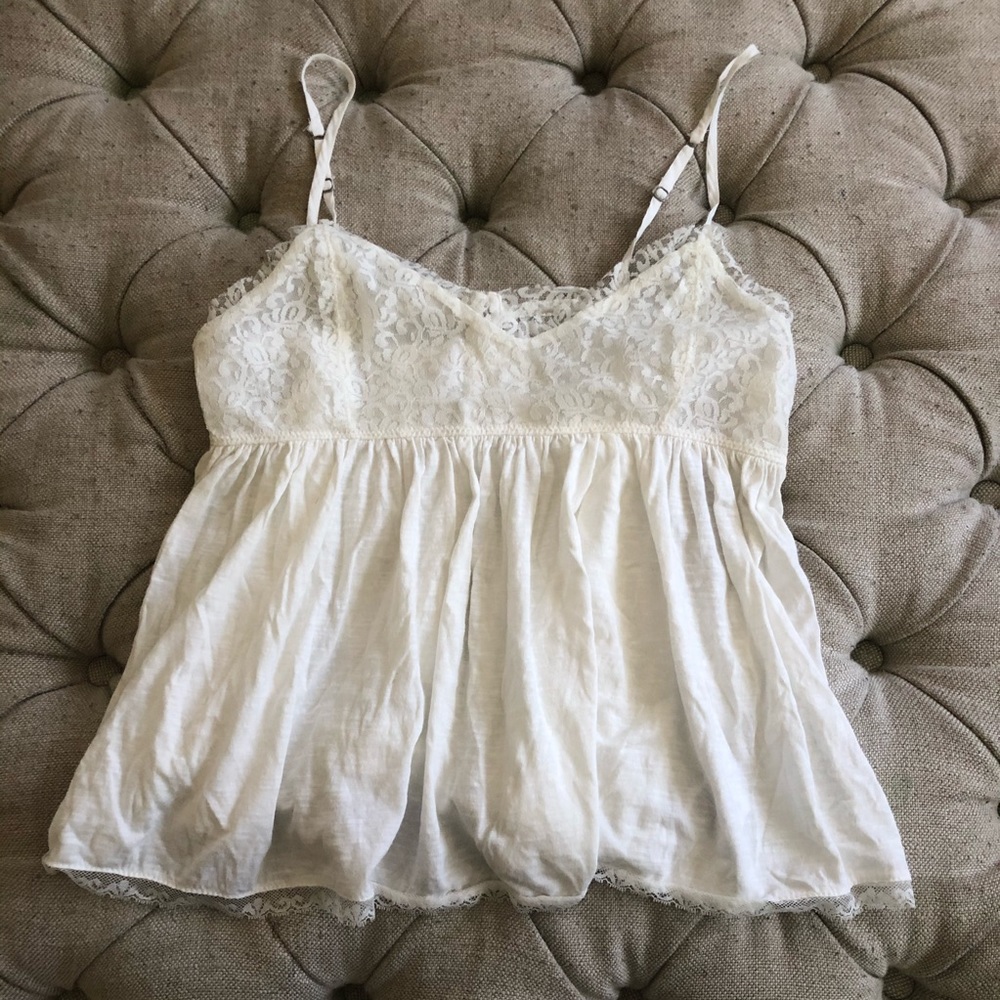 American Eagle Babydoll Lace Top